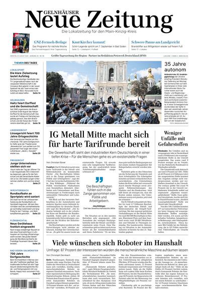 Gelnhäuser Neue Zeitung 2026-08-25