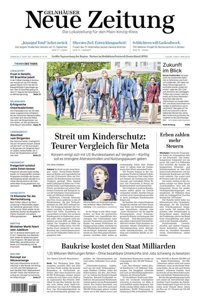 Gelnhäuser Neue Zeitung 2026-08-27