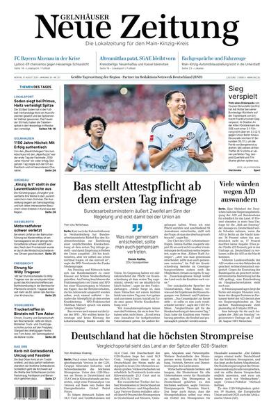 Gelnhäuser Neue Zeitung 2026-08-31