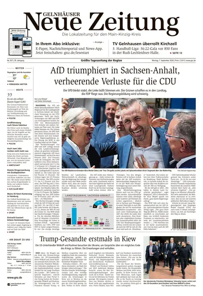 Gelnhäuser Neue Zeitung 2026-09-07