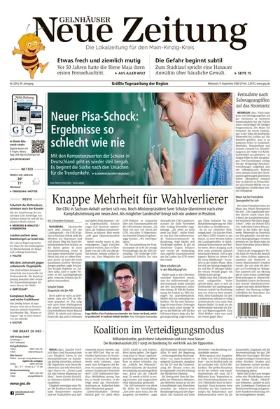 Gelnhäuser Neue Zeitung 2026-09-09