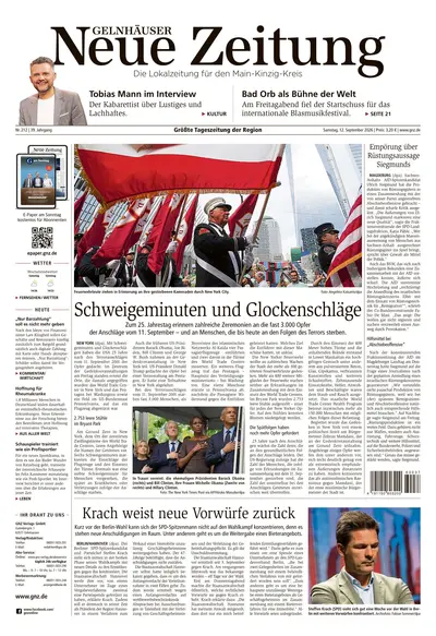 Gelnhäuser Neue Zeitung 2026-09-12