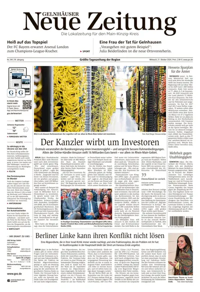 Gelnhäuser Neue Zeitung 2026-10-21