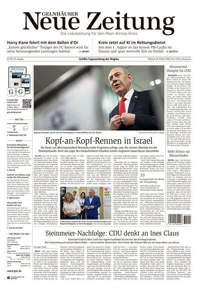 Gelnhäuser Neue Zeitung 2026-10-28